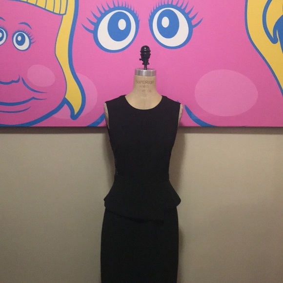 BCBG MaxAzria Black Sheath "Megean" Dress - Picture 1 of 14